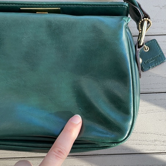 SOLD ON VINTED | Vintage Liz Claiborne Forest Green Shoulder Bag - Picture 3 of 15